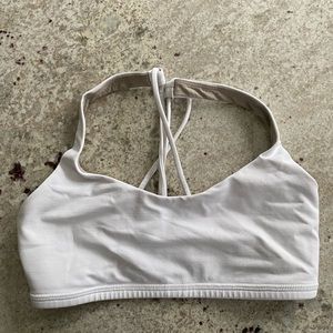 White Lululemon Sports Bra